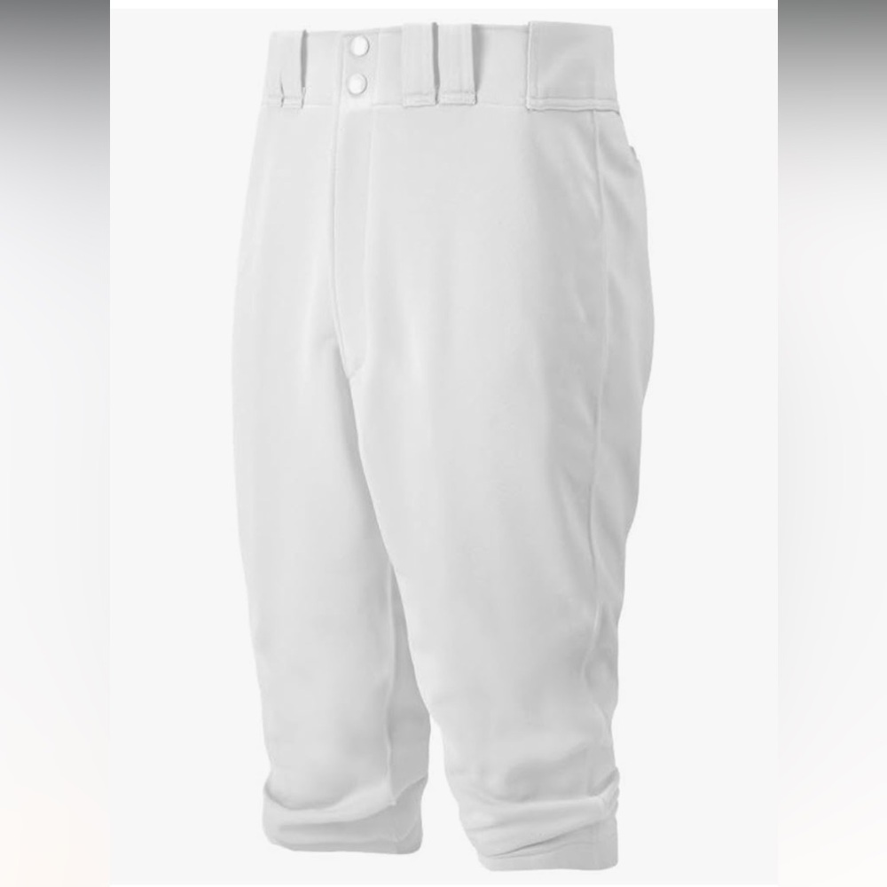 NWT Mizuno | Men’s Short Baseball Pants White sz M